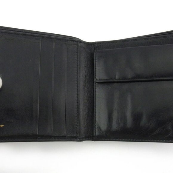 Authentic used Cartier two-fold wallet Pasha leather - Picture 4 of 8